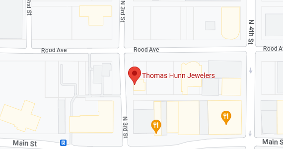 Map of location for Thomas Hunn Jewelry